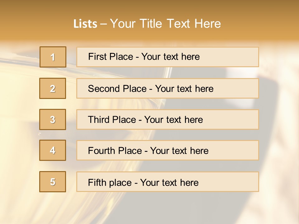 A Close Up Of Two Glasses Of Wine PowerPoint Template