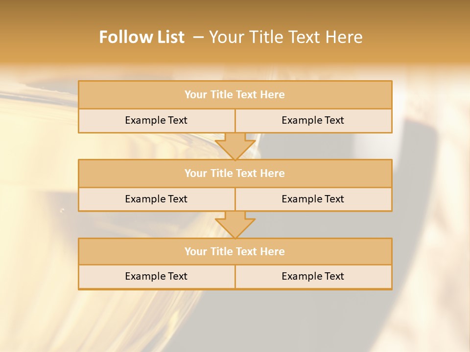 A Close Up Of Two Glasses Of Wine PowerPoint Template