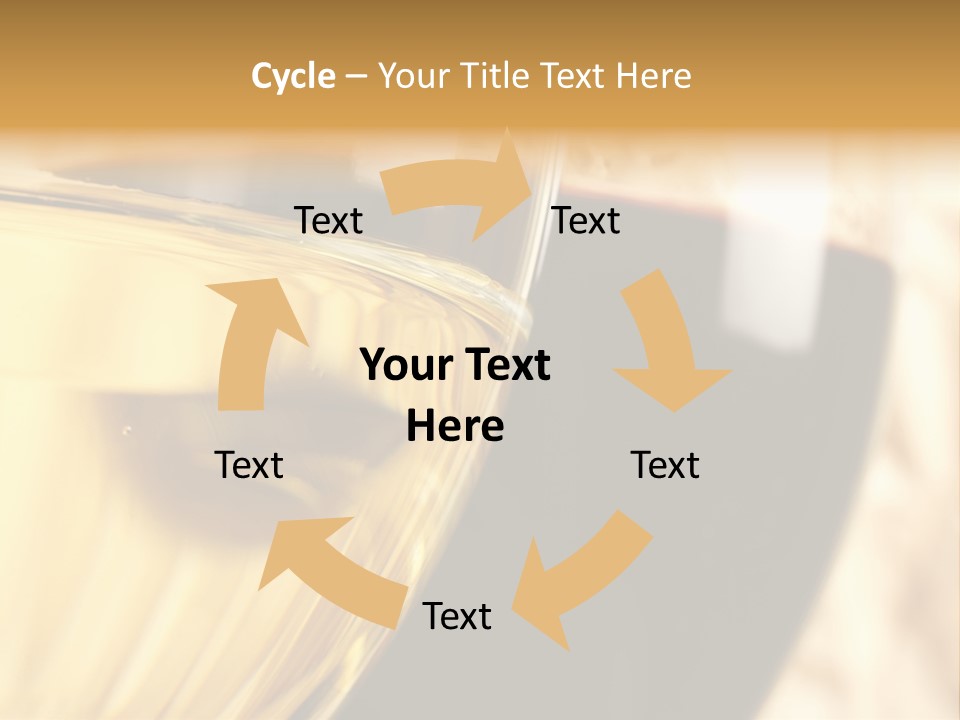 A Close Up Of Two Glasses Of Wine PowerPoint Template