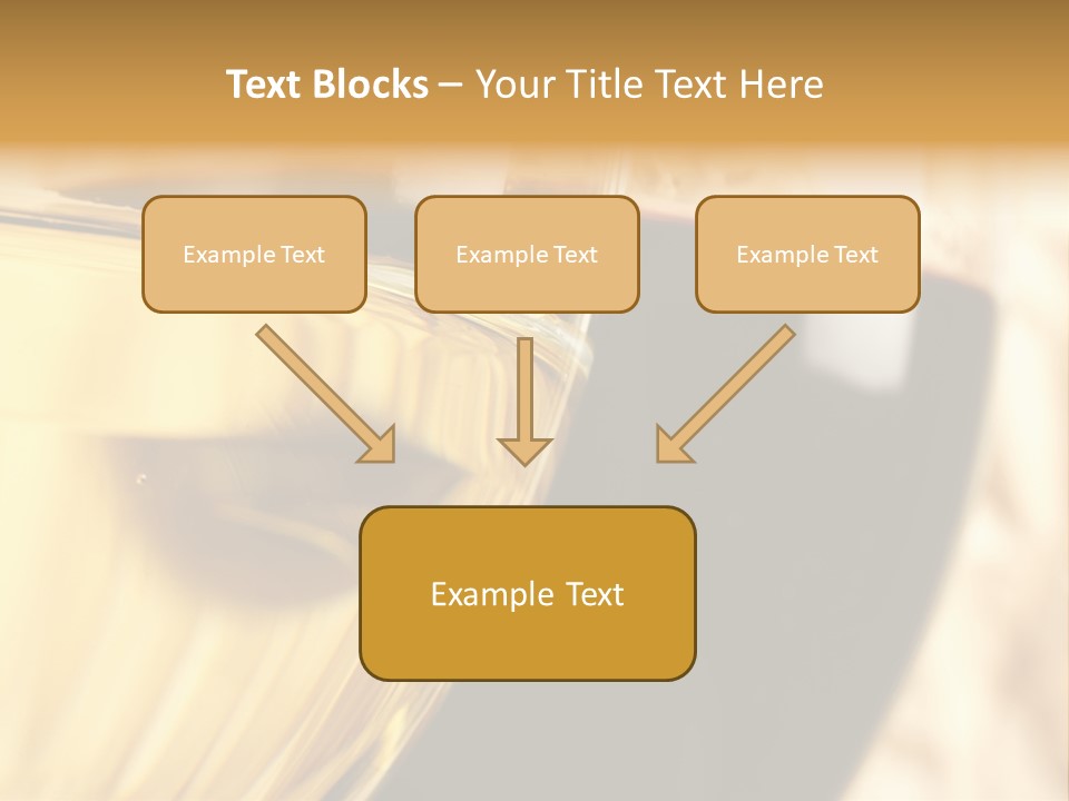 A Close Up Of Two Glasses Of Wine PowerPoint Template