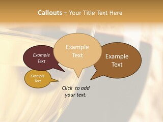 A Close Up Of Two Glasses Of Wine PowerPoint Template