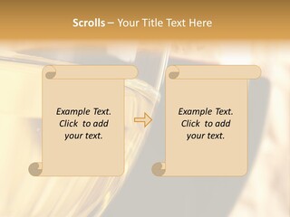 A Close Up Of Two Glasses Of Wine PowerPoint Template