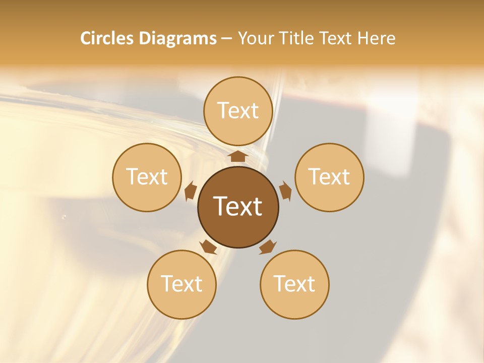 A Close Up Of Two Glasses Of Wine PowerPoint Template