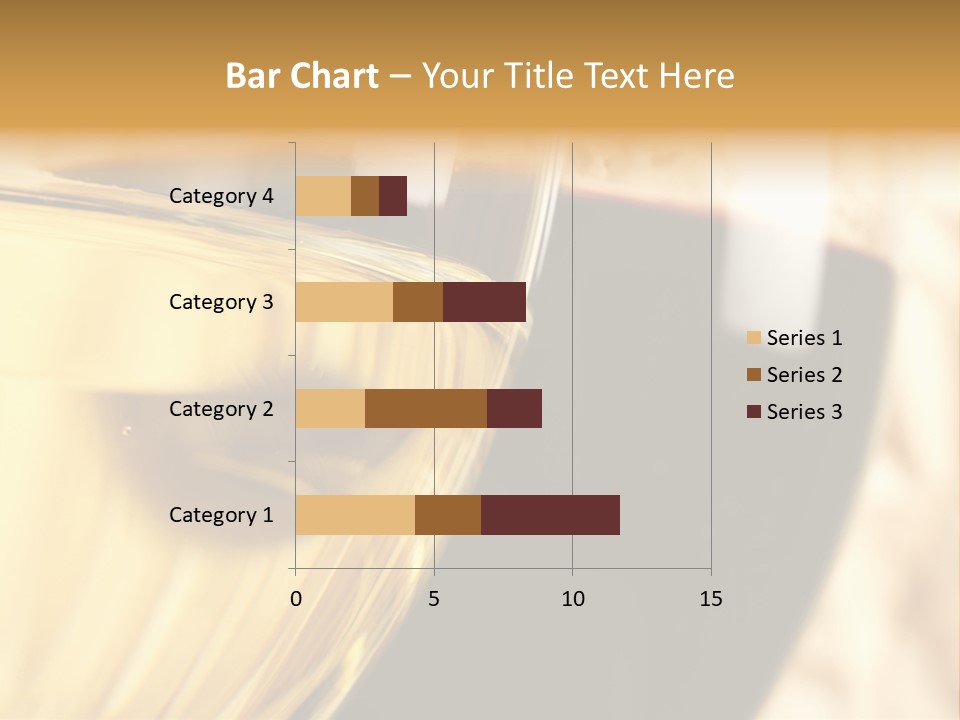 A Close Up Of Two Glasses Of Wine PowerPoint Template