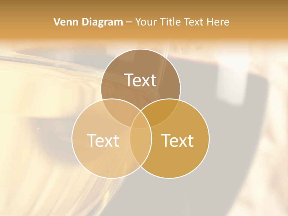 A Close Up Of Two Glasses Of Wine PowerPoint Template