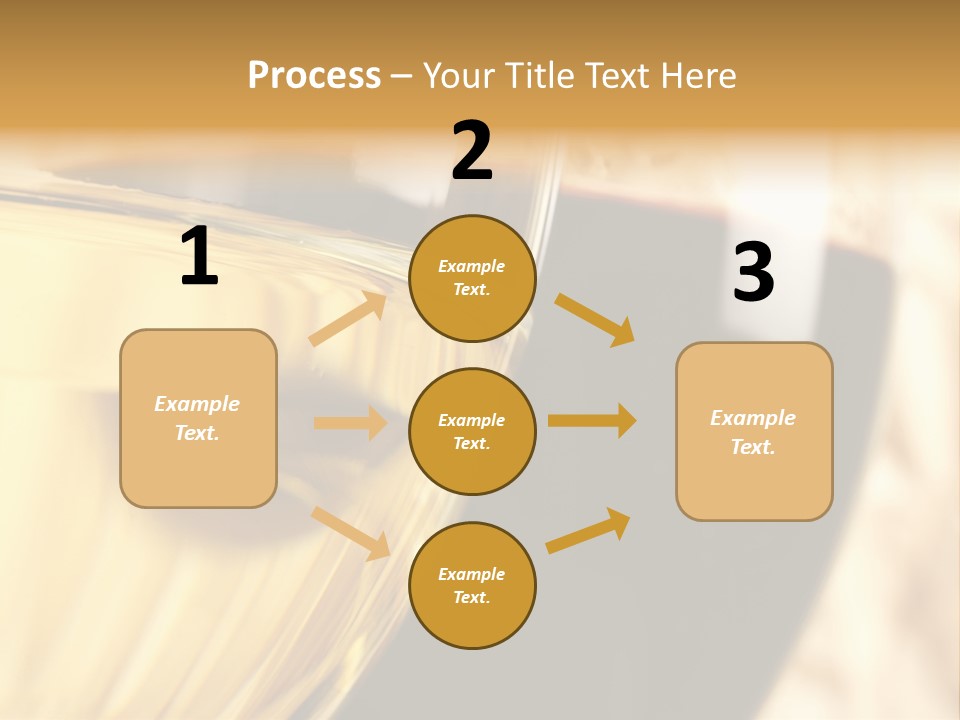 A Close Up Of Two Glasses Of Wine PowerPoint Template