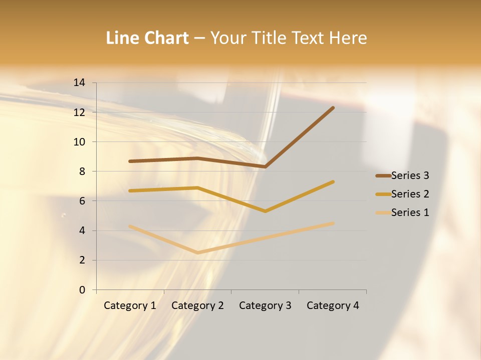 A Close Up Of Two Glasses Of Wine PowerPoint Template