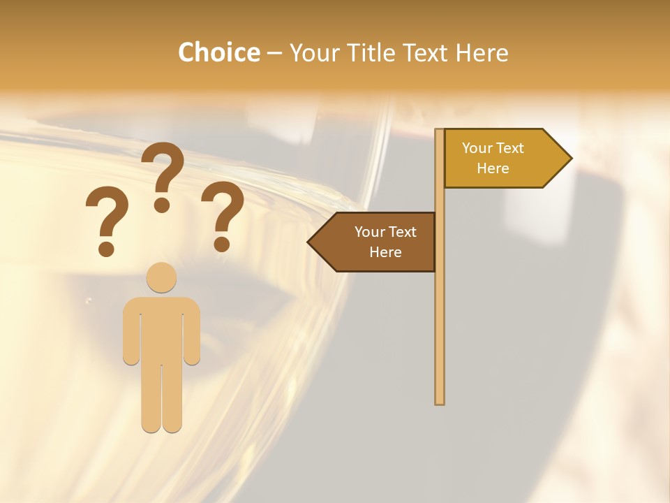 A Close Up Of Two Glasses Of Wine PowerPoint Template