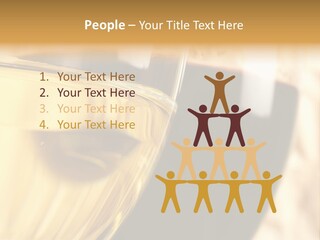 A Close Up Of Two Glasses Of Wine PowerPoint Template