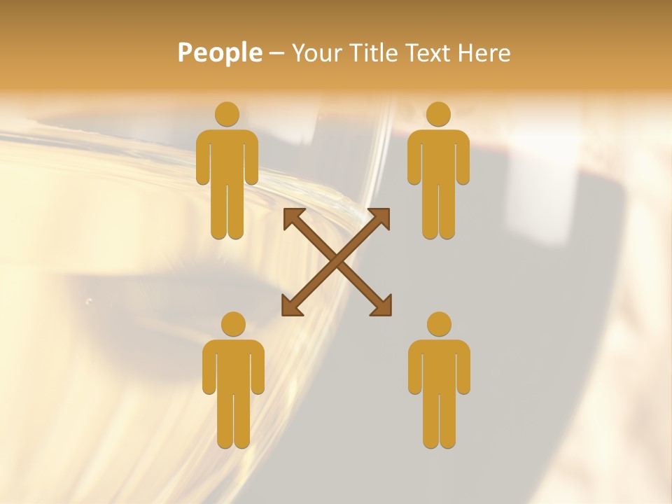 A Close Up Of Two Glasses Of Wine PowerPoint Template