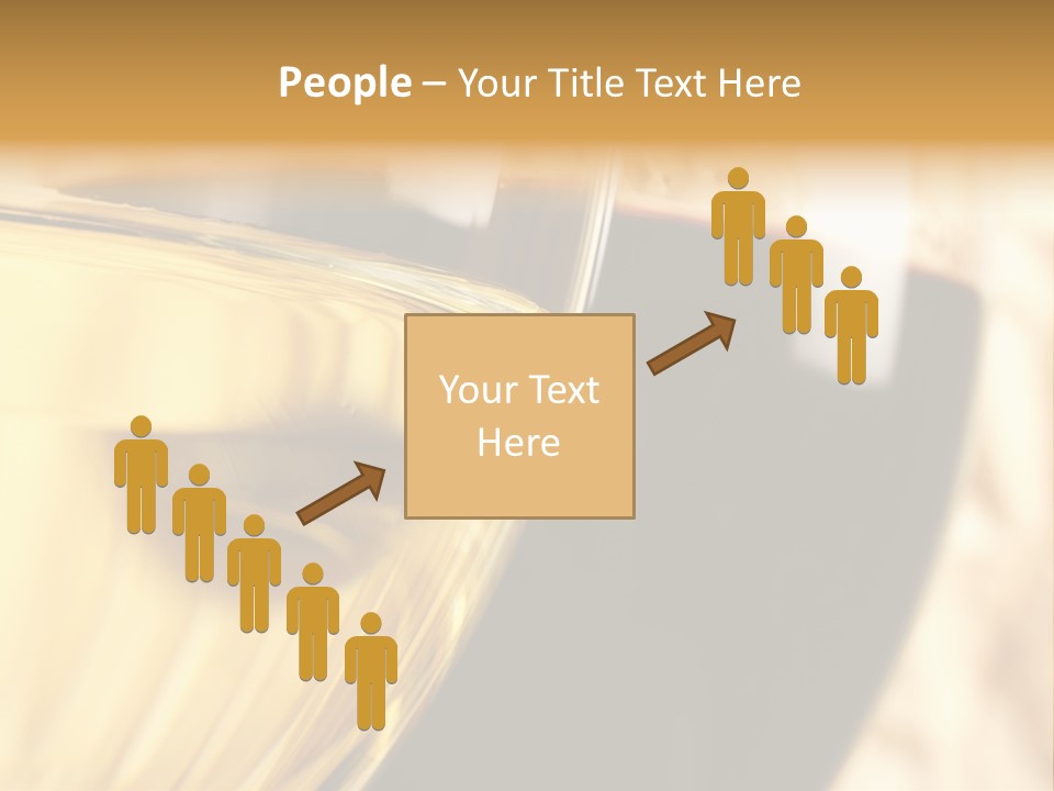 A Close Up Of Two Glasses Of Wine PowerPoint Template