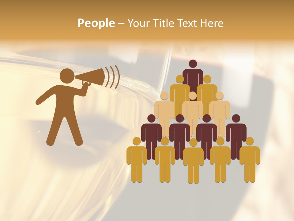 A Close Up Of Two Glasses Of Wine PowerPoint Template