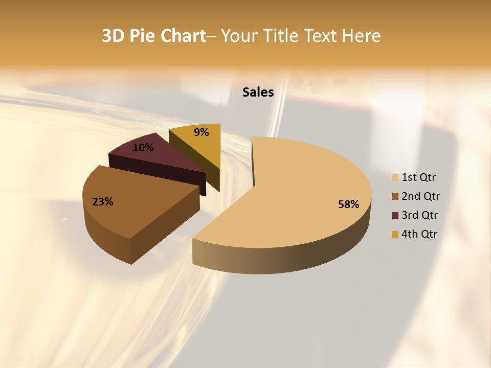 A Close Up Of Two Glasses Of Wine PowerPoint Template
