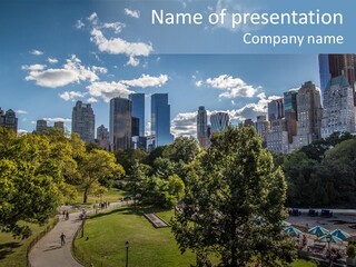 Tourism Visit Nyc PowerPoint Template