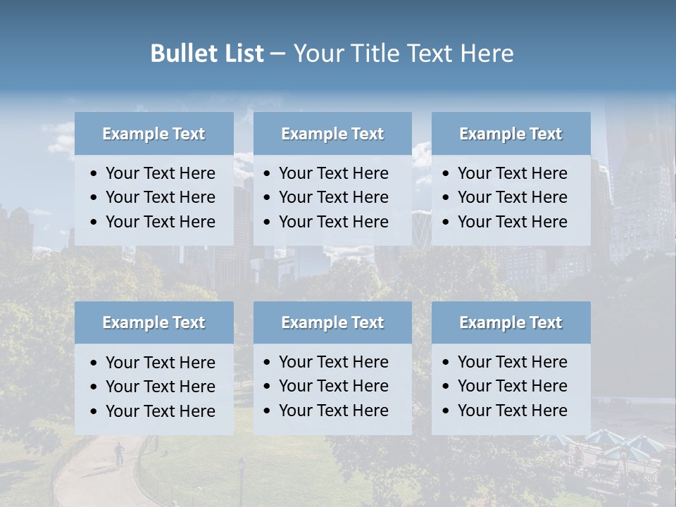 Tourism Visit Nyc PowerPoint Template