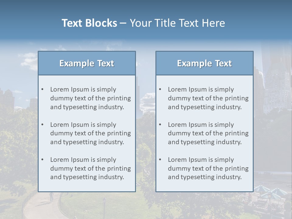 Tourism Visit Nyc PowerPoint Template