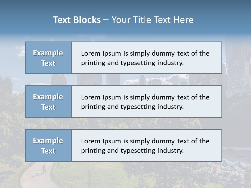 Tourism Visit Nyc PowerPoint Template