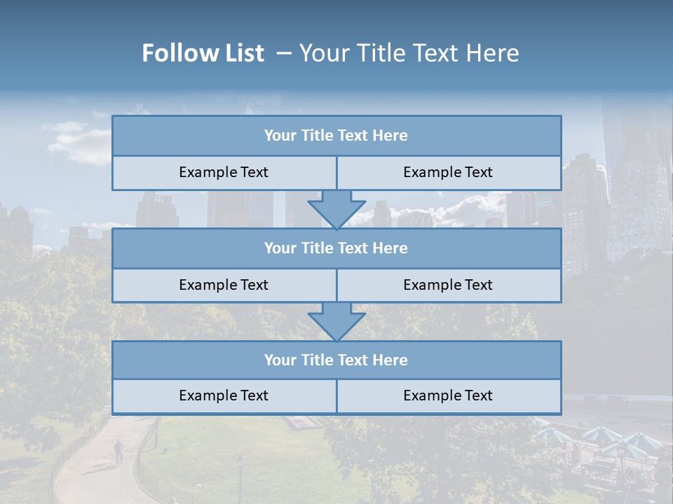 Tourism Visit Nyc PowerPoint Template