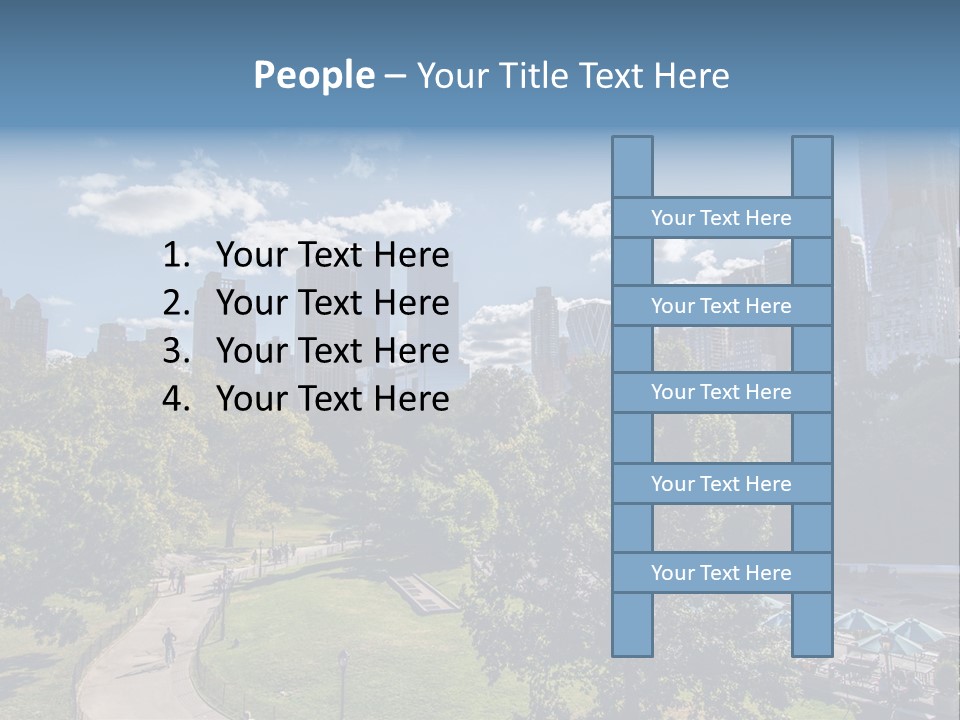 Tourism Visit Nyc PowerPoint Template