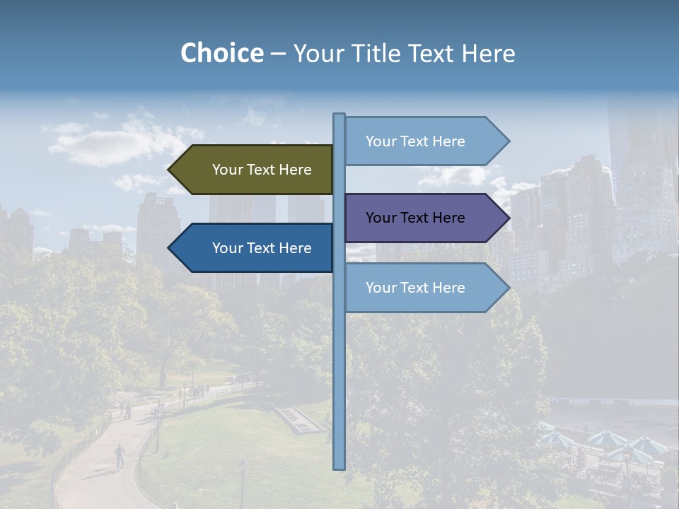 Tourism Visit Nyc PowerPoint Template