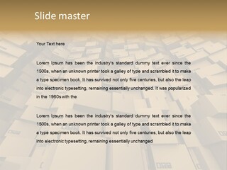 Pack Store Brown PowerPoint Template