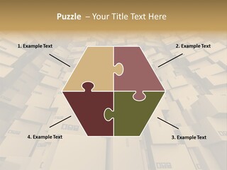 Pack Store Brown PowerPoint Template