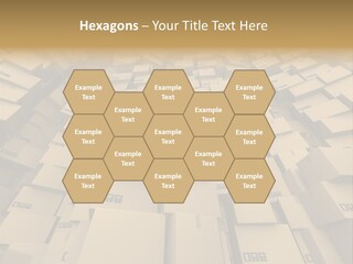 Pack Store Brown PowerPoint Template