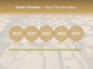 Pack Store Brown PowerPoint Template