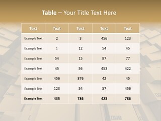 Pack Store Brown PowerPoint Template