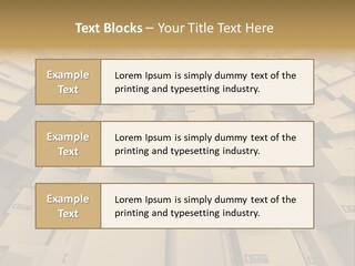 Pack Store Brown PowerPoint Template