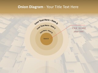 Pack Store Brown PowerPoint Template