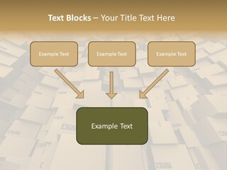 Pack Store Brown PowerPoint Template