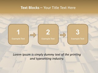 Pack Store Brown PowerPoint Template