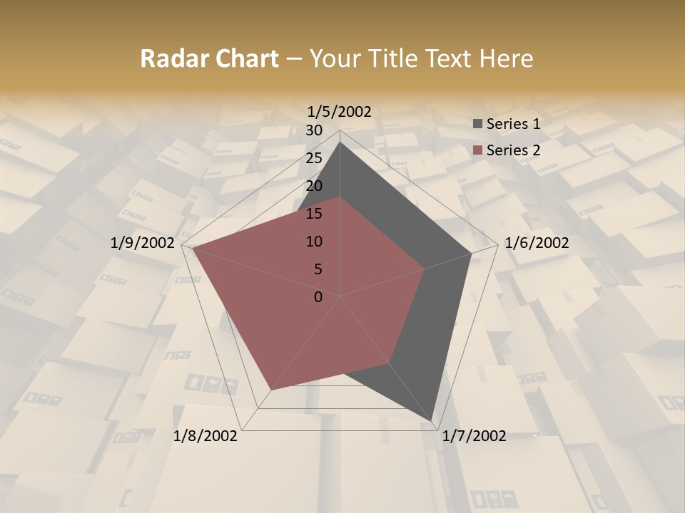 Pack Store Brown PowerPoint Template