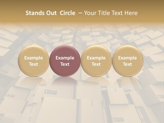 Pack Store Brown PowerPoint Template