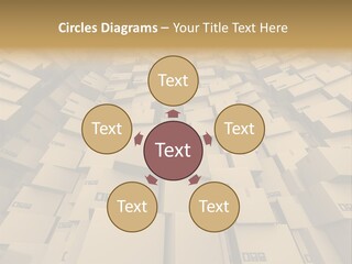 Pack Store Brown PowerPoint Template