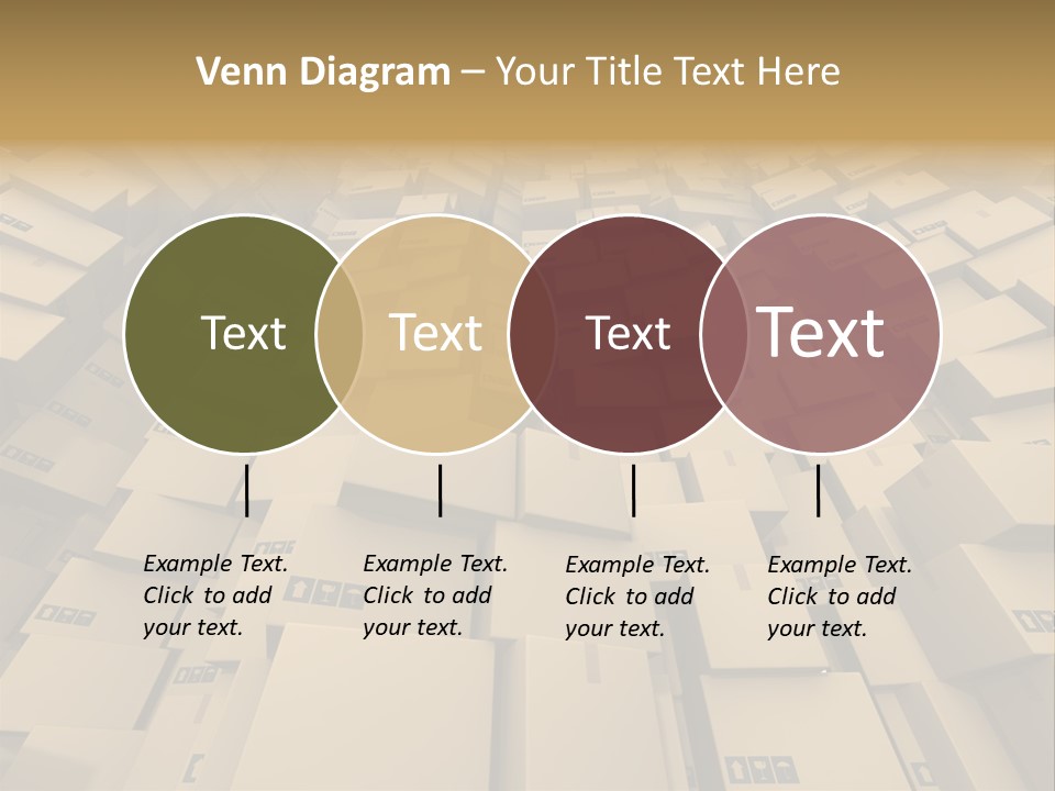 Pack Store Brown PowerPoint Template