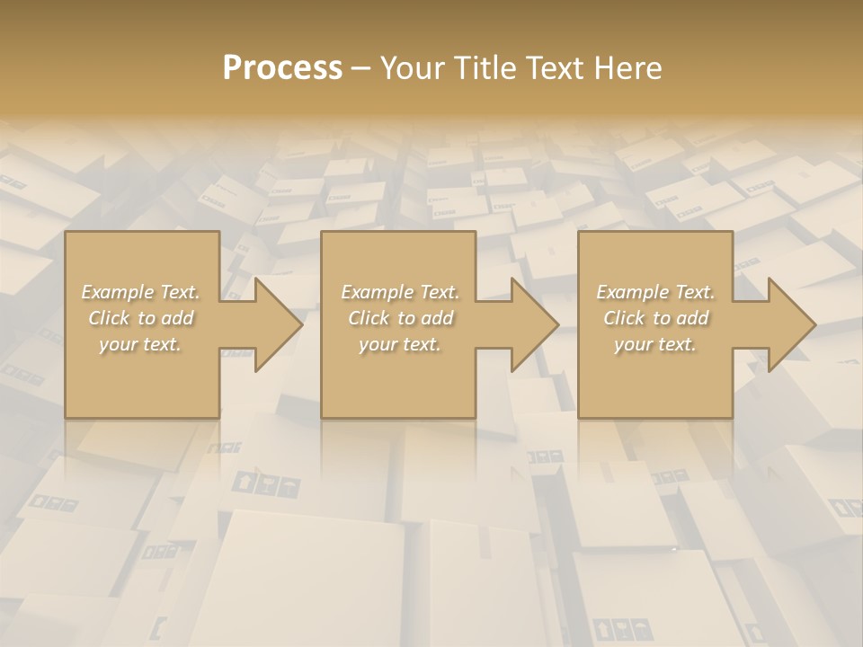 Pack Store Brown PowerPoint Template