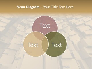 Pack Store Brown PowerPoint Template