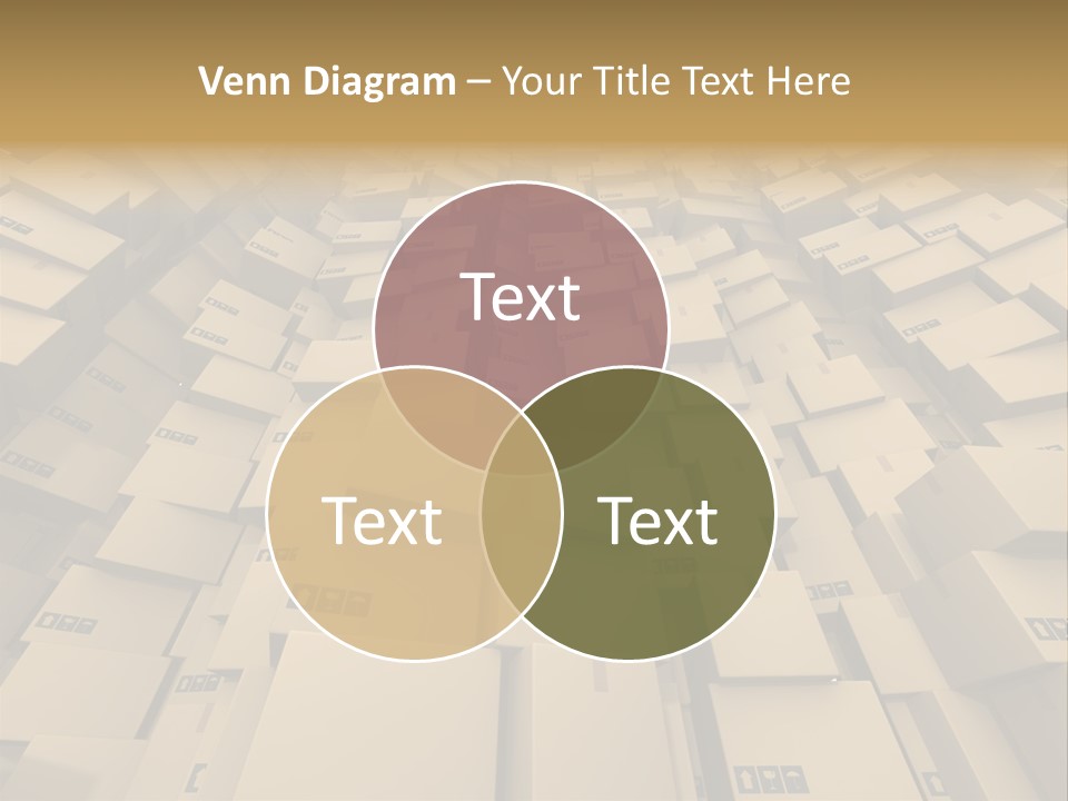 Pack Store Brown PowerPoint Template