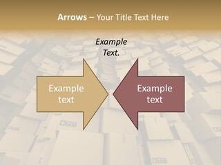 Pack Store Brown PowerPoint Template