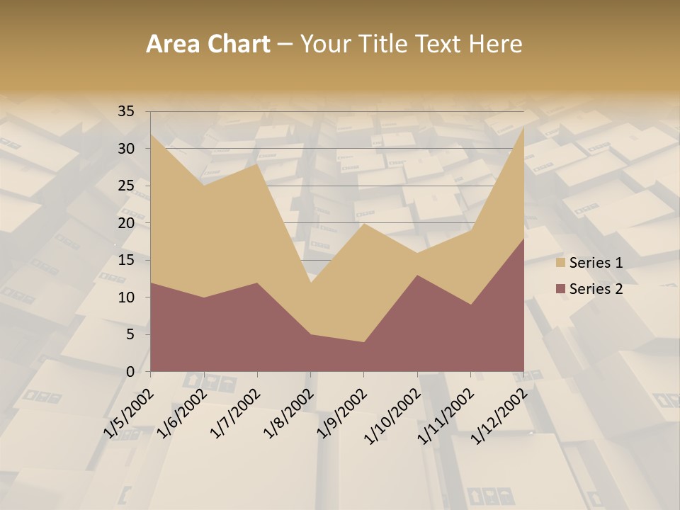 Pack Store Brown PowerPoint Template