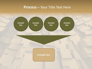 Pack Store Brown PowerPoint Template