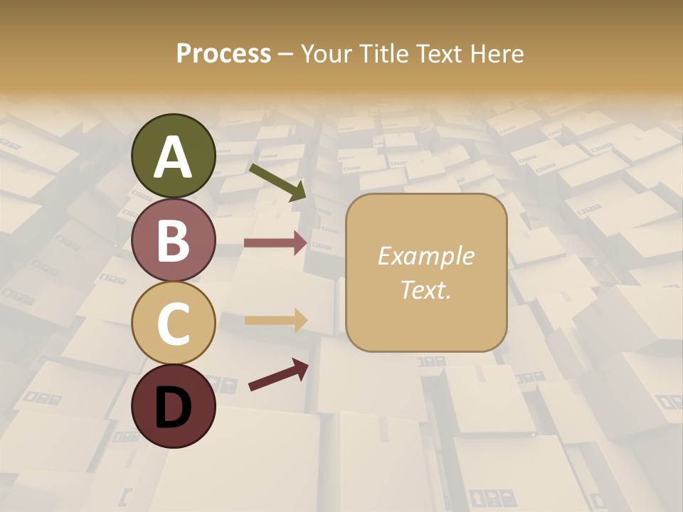 Pack Store Brown PowerPoint Template