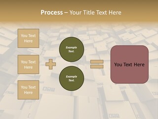 Pack Store Brown PowerPoint Template