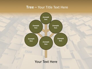 Pack Store Brown PowerPoint Template