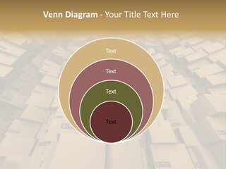 Pack Store Brown PowerPoint Template