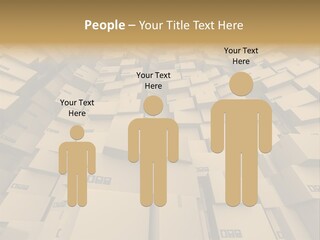 Pack Store Brown PowerPoint Template