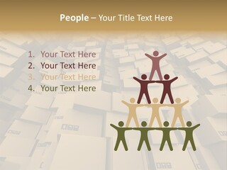 Pack Store Brown PowerPoint Template