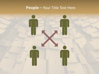 Pack Store Brown PowerPoint Template